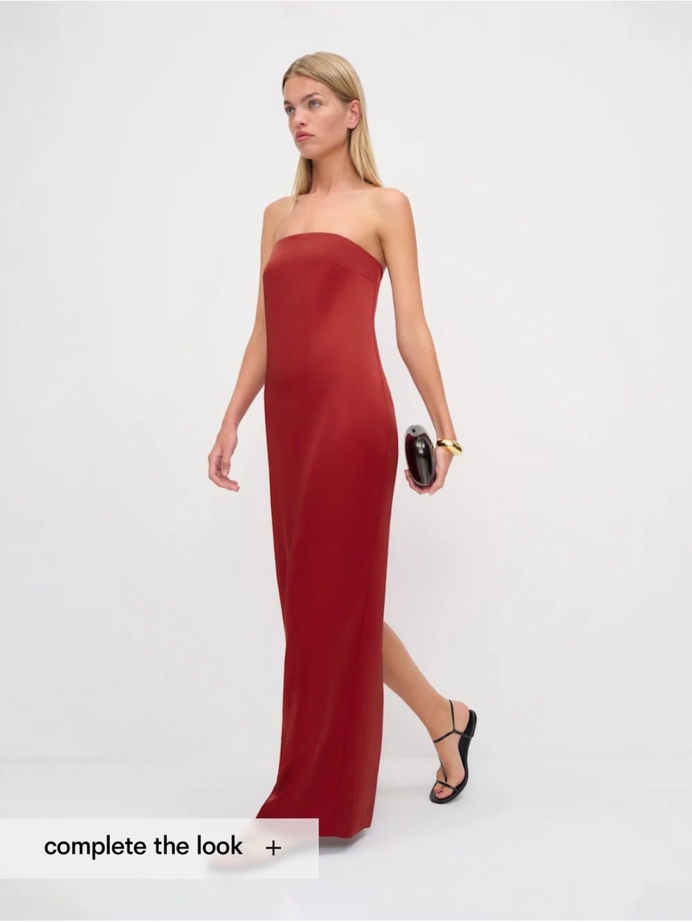 NWT Reformation Callista Dress in Deep Red
